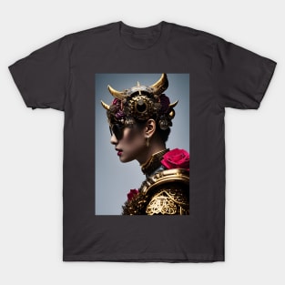 Am I As Cool As I Look? AI Art Portrait T-Shirt